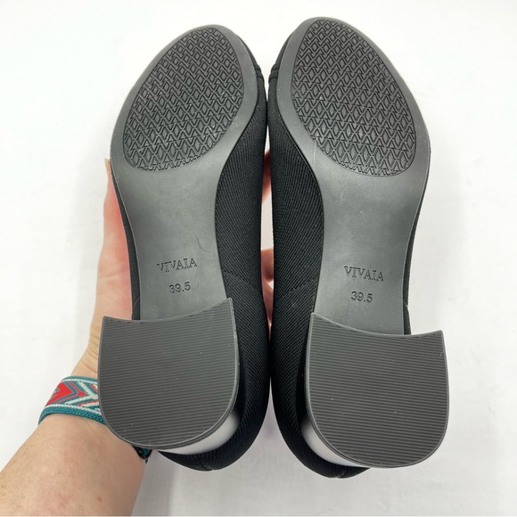 Vivaia Women’s Size 8.5 (39.5) Julie Pro black round toe chunky block heels - Picture 7 of 14